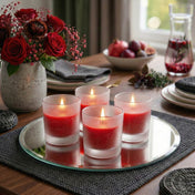 Richland Votive Candles & Eastland Frosted Votive Holders Set of 144 - thumbnail number 82