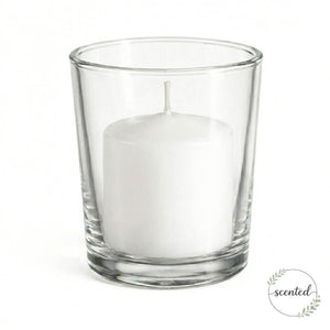Richland Votive Candles & Eastland Clear Votive Holders Set of 72