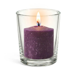 Richland Votive Candles & Eastland Clear Votive Holders Set of 72