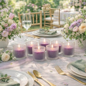 Richland Votive Candles & Eastland Frosted Votive Holders Set of 144 - thumbnail number 79