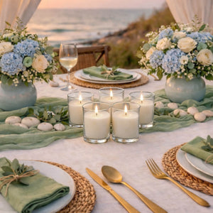 Richland Votive Candles Unscented Light Ivory 10 Hour Set of 144