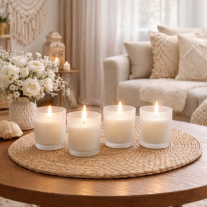 Richland Votive Candles Unscented Light Ivory 10 Hour Set of 144