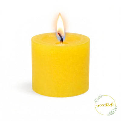 Richland Votive Candles Yellow Lemon Meringue Scented 10 Hour Set of 288 - thumbnail number 2