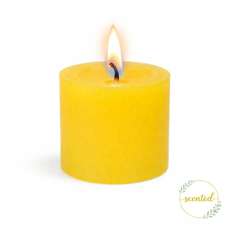 Richland Votive Candles Yellow Lemon Meringue Scented 10 Hour Set of 288 - thumbnail number 2