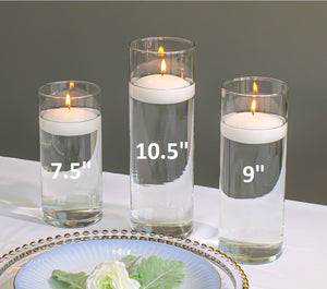 Eastland Cylinder Vase 3.25"x9"