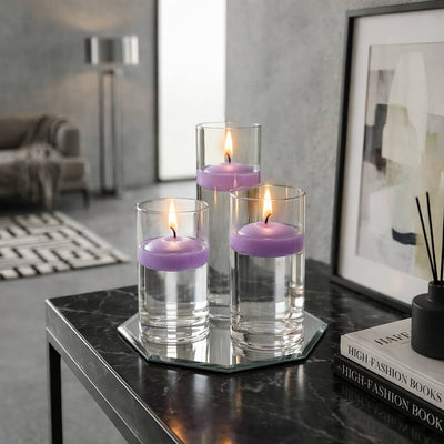 Richland Floating Candles 3" Lavender Set of 96 - thumbnail number 6