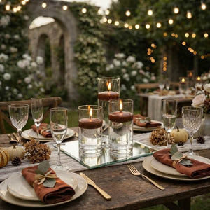 Richland Floating Candles & Eastland Cylinder Holders Set of 36