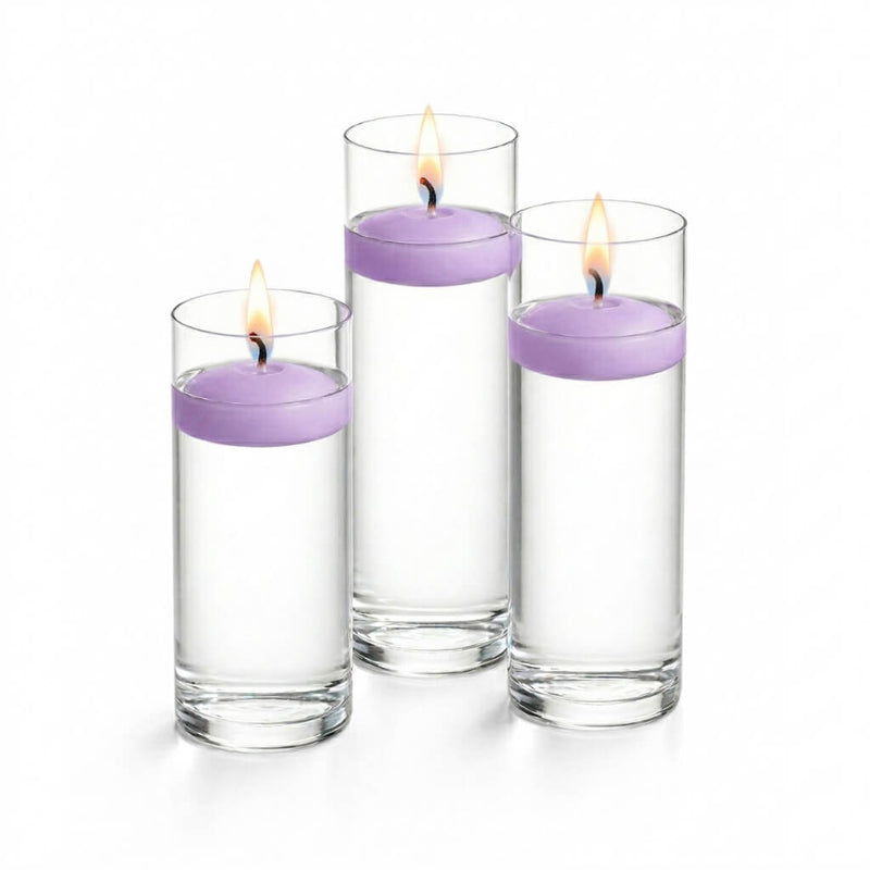 Richland Floating Candles & Eastland Cylinder Holders Set of 3 - thumbnail number 26