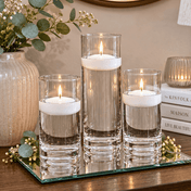 Eastland Square Mirror and Cylinder Vase Centerpiece Set of 4 - 12" - thumbnail number 10