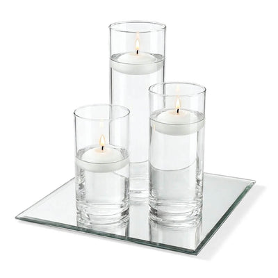 Eastland Square Mirror and Cylinder Vase Centerpiece Set of 4 - 12" - thumbnail number 5