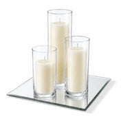 Eastland Square Mirror and Cylinder Vase Centerpiece Set of 4 - 12" - thumbnail number 2