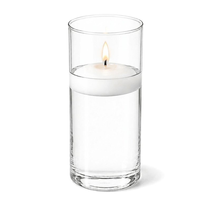 Eastland Cylinder Floating Candle Holder 3.25"x7.5" Set of 12 - thumbnail number 3