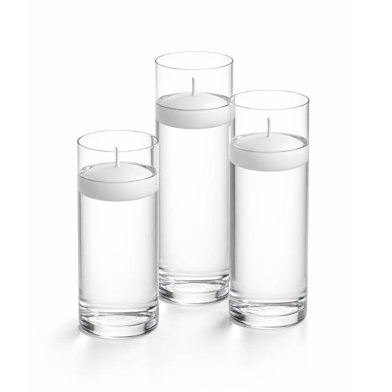 Richland Floating Candles & Eastland Cylinder Holders Set of 36 - thumbnail number 1