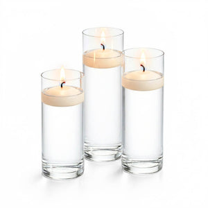 Richland Floating Candles & Eastland Cylinder Holders Set of 3