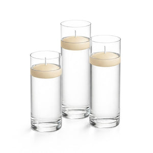 Richland Floating Candles & Eastland Cylinder Holders Set of 36