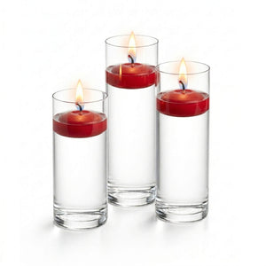 Richland Floating Candles & Eastland Cylinder Holders Set of 3