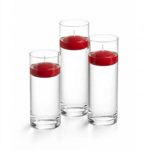 Richland Floating Candles & Eastland Cylinder Holders Set of 3