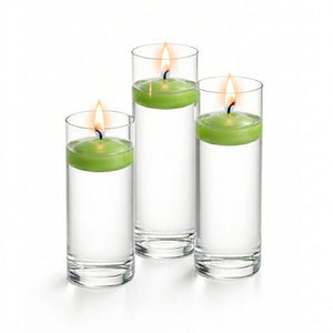 Richland Floating Candles & Eastland Cylinder Holders Set of 3
