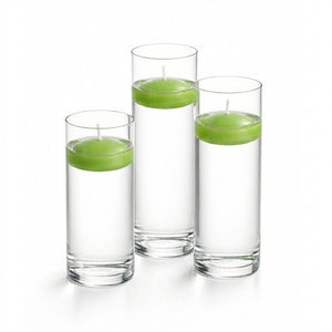Richland Floating Candles & Eastland Cylinder Holders Set of 3