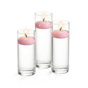 Richland Floating Candles & Eastland Cylinder Holders Set of 36