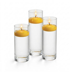 Richland Floating Candles & Eastland Cylinder Holders Set of 3