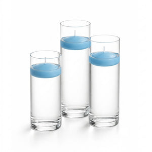 Richland Floating Candles & Eastland Cylinder Holders Set of 3
