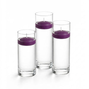 Richland Floating Candles & Eastland Cylinder Holders Set of 3