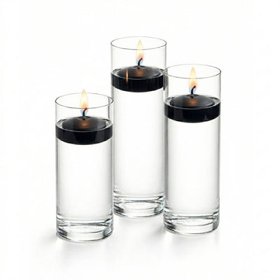 Richland Floating Candles & Eastland Cylinder Holders Set of 3 - thumbnail number 8