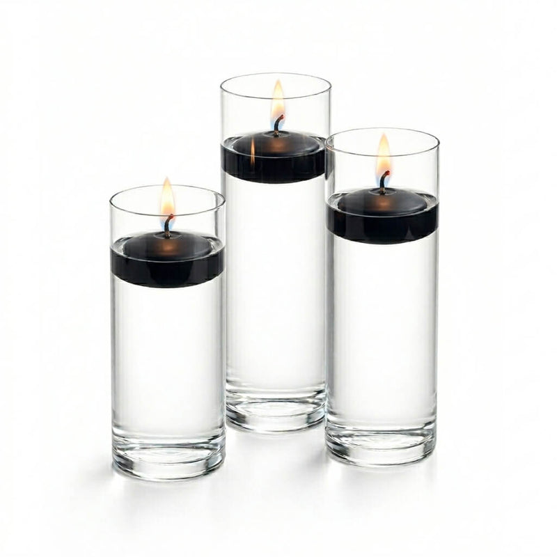 Richland Floating Candles & Eastland Cylinder Holders Set of 3 - thumbnail number 8