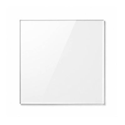 Single 11-inch square clear acrylic plexiglass sheet with a smooth, glossy finish - thumbnail number 3