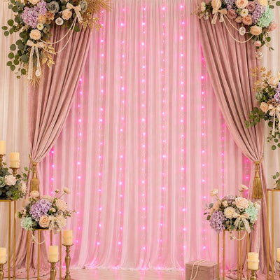 20 LED Starry Bright String Lights 90" Micro Fairy Lights Fuchsia - Battery Operated - thumbnail number 6