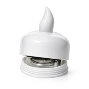 Flameless LED Floating Tealight Candles White Set of 12 - thumbnail number 3