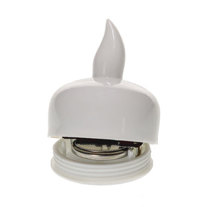 Floating Tealight Candles White Battery Compartment