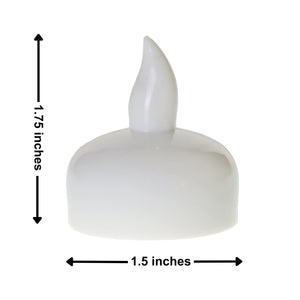Floating Tealight Candles White