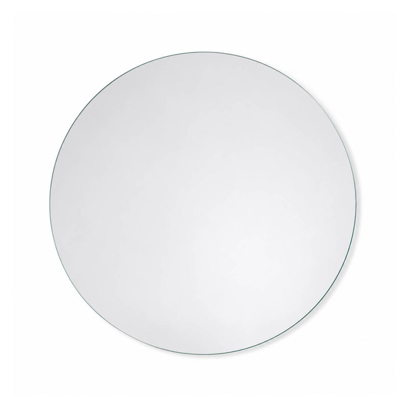 A 12 inch round mirror shown from a top-down perspective on a white background - thumbnail number 1