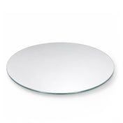 A 14 inch round mirror tray shown from an angled perspective on a white background - thumbnail number 2