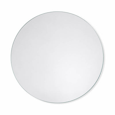 A 14 inch round mirror shown from a top-down perspective on a white background - thumbnail number 1