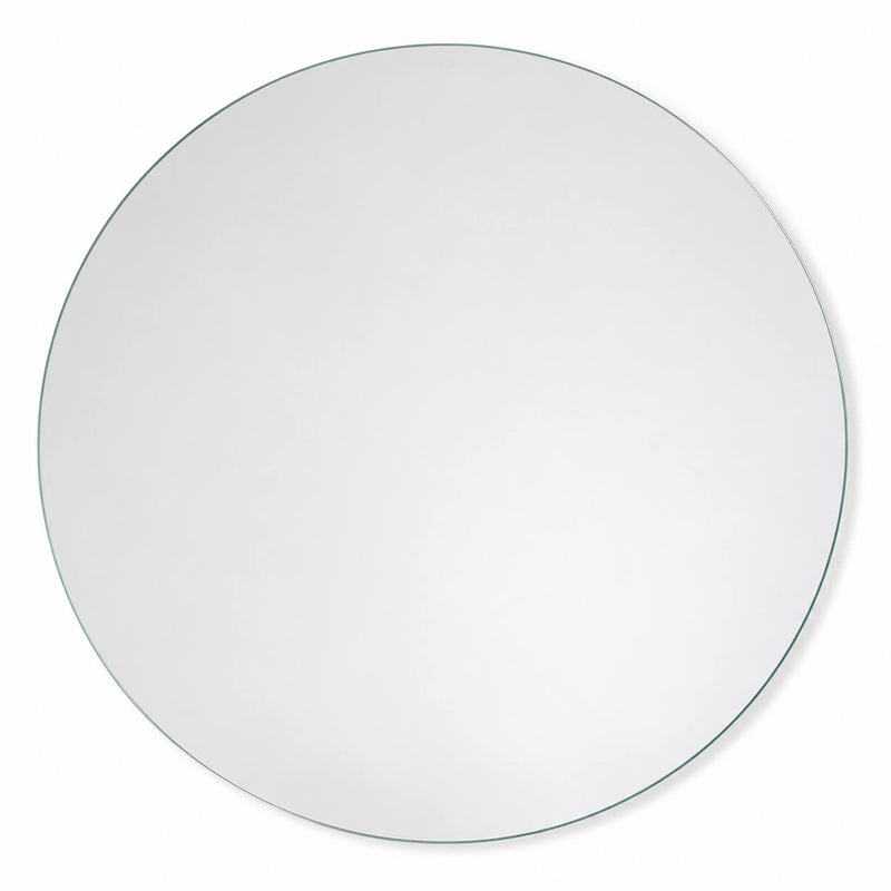 A 16 inch round mirror shown from a top-down perspective on a white background - thumbnail number 1