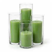 Richland Pillar Candles & Eastland Cylinder Holders Set of 4 - thumbnail number 9