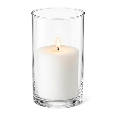 Eastland Cylinder Pillar Candle Holder 3.25"x6" Set of 12 - thumbnail number 3