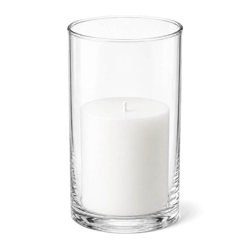 Eastland Cylinder Pillar Candle Holder 3.25"x6" Set of 12 - thumbnail number 2