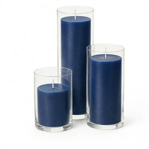Richland Pillar Candles & Eastland Cylinder Holders Set of 36