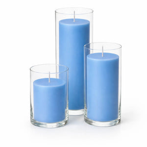 Richland Pillar Candles & Eastland Cylinder Holders Set of 36