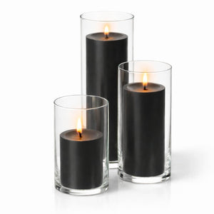 Richland Pillar Candles & Eastland Cylinder Holders Set of 36