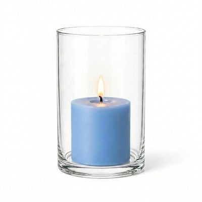 Richland Pillar Candle 3" & Eastland Cylinder Holder 6" Set of 12 (Choose your Color) - thumbnail number 24