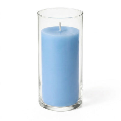 Richland Pillar Candle 6" & Eastland Cylinder Holder 7.5" inch Set of 12 (Choose your Color) - thumbnail number 9