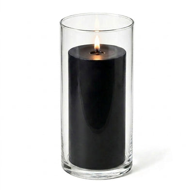 Richland Pillar Candle 6" & Eastland Cylinder Holder 7.5" inch Set of 12 (Choose your Color) - thumbnail number 26