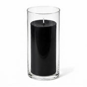 Richland Pillar Candle 6" & Eastland Cylinder Holder 7.5" inch Set of 12 (Choose your Color) - thumbnail number 25