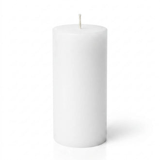 Richland Pillar Candles 3"x6" White Set of 24