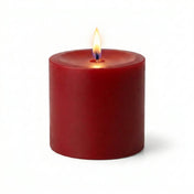 Richland Pillar Candle 3"x3" Red - thumbnail number 2